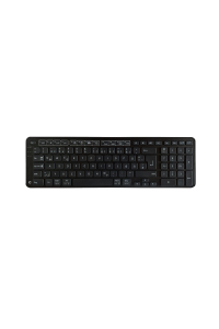 Contour Design Balance klávesnice Kancelář Bezdrátové RF + USB QWERTZ Německý Černá Obrázok pre Contour Design Balance klávesnice Kancelář Bezdrátové RF + USB QWERTZ Německý Černá