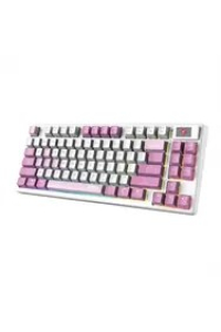 MSI FORGE GK600 TKL WIRELESS VIOLET klávesnice Hraní USB + Bluetooth QWERTY Španělský Růžová, Fialová, Bílá Obrázok pre MSI FORGE GK600 TKL WIRELESS VIOLET klávesnice Hraní USB + Bluetooth QWERTY Španělský Růžová, Fialová, Bílá