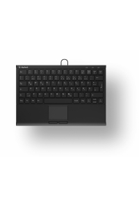 KeySonic KSK-5211ELU (DE) klávesnice Domácí USB QWERTZ Německý Černá Obrázok pre KeySonic KSK-5211ELU (DE) klávesnice Domácí USB QWERTZ Německý Černá