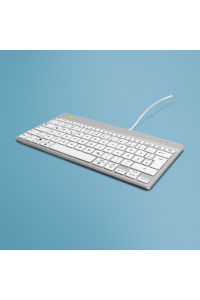 R-Go Tools RGOCODEWDWH klávesnice Kancelář USB QWERTZ Německý Bílá Obrázok pre R-Go Tools RGOCODEWDWH klávesnice Kancelář USB QWERTZ Německý Bílá