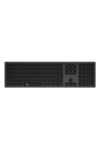 KeySonic KSK-8023BTRF (DE) klávesnice Univerzální Bluetooth QWERTZ Německý Antracit, Černá Obrázok pre KeySonic KSK-8023BTRF (DE) klávesnice Univerzální Bluetooth QWERTZ Německý Antracit, Černá