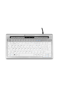 BakkerElkhuizen S-board 840 klávesnice Kancelář USB QWERTY Britská angličtina Světle šedá, Bílá Obrázok pre BakkerElkhuizen S-board 840 klávesnice Kancelář USB QWERTY Britská angličtina Světle šedá, Bílá