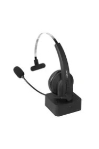 LogiLink BT0059 sluchátka / náhlavní souprava Sluchátka s mikrofonem Bezdrátový Přes hlavu Kancelář / call centrum Bluetooth Nabíjecí podstavec Černá Obrázok pre LogiLink BT0059 sluchátka / náhlavní souprava Sluchátka s mikrofonem Bezdrátový Přes hlavu Kancelář / call centrum Bluetooth Nabíjecí podstavec Černá