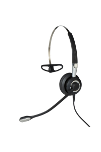 Obrázok pre Jabra BIZ 2400 II Sluchátka s mikrofonem Kabel Přes hlavu, Za ucho, Šňůra kolem krku Kancelář / call centrum Černá, Stříbrná