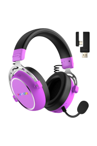 Obrázok pre HATOR Hypergang 3 Wireless Sluchátka s mikrofonem Bezdrátový Přes hlavu Hraní USB Type-C / USB Type-A Bluetooth Fialová
