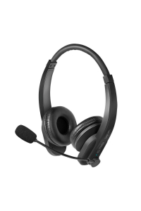LogiLink BT0060 sluchátka / náhlavní souprava Sluchátka s mikrofonem Bezdrátový Přes hlavu Kancelář / call centrum Bluetooth Černá Obrázok pre LogiLink BT0060 sluchátka / náhlavní souprava Sluchátka s mikrofonem Bezdrátový Přes hlavu Kancelář / call centrum Bluetooth Černá