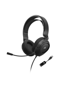 Corsair HS35 SURROUND v2 Sluchátka s mikrofonem Kabel Přes hlavu Hraní Černá Obrázok pre Corsair HS35 SURROUND v2 Sluchátka s mikrofonem Kabel Přes hlavu Hraní Černá