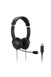 Kensington klasická sluchátka USB-A s mikrofonem a ovládáním hlasitosti Obrázok pre Kensington klasická sluchátka USB-A s mikrofonem a ovládáním hlasitosti