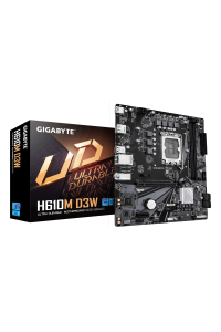 GIGABYTE H610M D3W základní deska Intel H610 LGA 1700 Micro ATX Obrázok pre GIGABYTE H610M D3W základní deska Intel H610 LGA 1700 Micro ATX