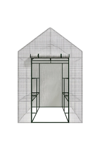 Obrázok pre AWTOOLS SZKLARNIA OGRODOWA BIAŁA 143x143x195cm