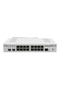Obrázok pre Mikrotik CCR2004-16G-2S+PC router zapojený do sítě Fast Ethernet Bílá