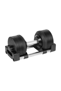 Obrázok pre Hantel żeliwny regulowany automat 24 kg, skok co 1kg, REBEL ACTIVE