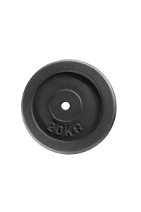 Obrázok pre 20KG CAST IRON PLATE WITH TWO HAND GRIPS