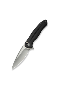 Obrázok pre Nóż CIVIVI Button Lock Kitefin Black Alu 14C28N