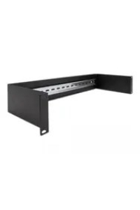 Obrázok pre DeLOCK Kolejový panel rozměru 19″ dle DIN, 2U, černý