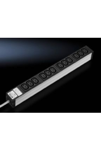 Obrázok pre Rittal DK 7240.200 napájecí prodlužovačka 2 m 12 AC zásuvky / AC zásuvek Vnitřní