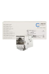 Obrázok pre METZ CONNECT 130910-Z kabelový konektor RJ-45 Metalická