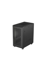 Lanberg FF01-6022-23B rack 22U Volně stojící rack Černá Obrázok pre Lanberg FF01-6022-23B rack 22U Volně stojící rack Černá