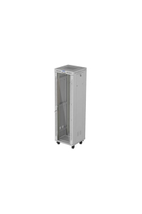 Lanberg FF01-6642-12SL rack 42U Volně stojící rack Šedá Obrázok pre Lanberg FF01-6642-12SL rack 42U Volně stojící rack Šedá
