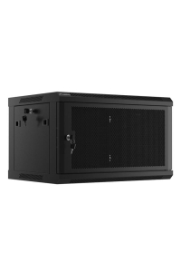 Lanberg WF01-6406-23B rack 6U Nástěnný regál Černá Obrázok pre Lanberg WF01-6406-23B rack 6U Nástěnný regál Černá