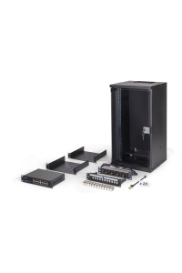 Obrázok pre Digitus DN-49105-SET rack 12U Nástěnný regál Černá