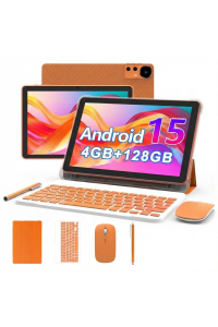 Obrázok pre Extralink Tablet CP31 4GB RAM+128GB Orange | Tablet | Android 15, 2Mpx+8Mpx, 6000mAh, 1280x800px, klawiatura, mysz, rysik