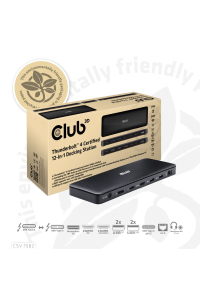Obrázok pre CLUB3D Club 3D, Dockingstation TB4 12 in 1