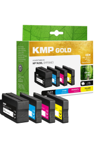 KMP 1766,6005 inkoustová náplň 4 kusů Kompatibilní Vysoká (XL) výtěžnost Černá, Azurová, Purpurová, Žlutá Obrázok pre KMP 1766,6005 inkoustová náplň 4 kusů Kompatibilní Vysoká (XL) výtěžnost Černá, Azurová, Purpurová, Žlutá
