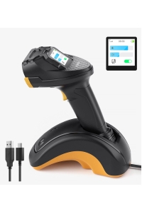 Inateck PRO 8 Ruční čtečka čárových kódů 1D/2D CCD/CMOS Žlutá, Černá Obrázok pre Inateck PRO 8 Ruční čtečka čárových kódů 1D/2D CCD/CMOS Žlutá, Černá