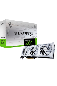 Obrázok pre MSI VENTUS GEFORCE RTX 5080 16G 3X OC WHITE grafická karta NVIDIA 16 GB GDDR7