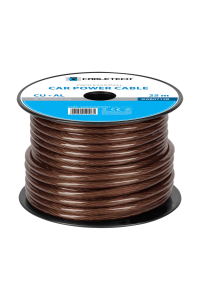 Kabel samochodowy 4Ga OD10mm CU+AL Obrázok pre Kabel samochodowy 4Ga OD10mm CU+AL