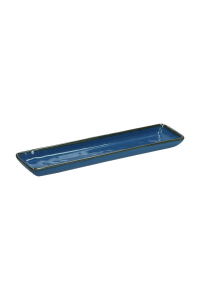Set of 4 Rectangular Trays Concerto Blu Avio - Navy Blue, 32 x 8 cm Obrázok pre Set of 4 Rectangular Trays Concerto Blu Avio - Navy Blue, 32 x 8 cm