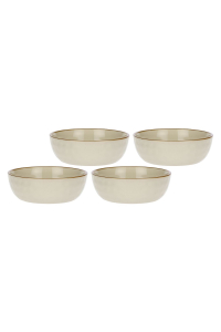 Obrázok pre Set of 4 Concerto Avorio salad bowls - Ivory, 20 cm
