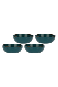 Obrázok pre Set of 4 Concerto Ottanio Salad Bowls - Blue-Green, 20 cm