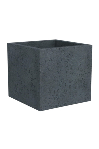 Obrázok pre Scheurich C-Cube 240 Venkovní Květináč Volně stojící Plast Černá