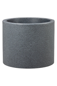 Obrázok pre FLOWERPOT PLAS 130/50 SCHWARZ-GRANIT D50