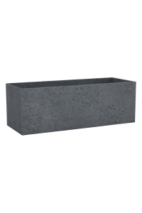 Scheurich C-Cube Long 240 Venkovní Květináč Volně stojící Plast Černá Obrázok pre Scheurich C-Cube Long 240 Venkovní Květináč Volně stojící Plast Černá