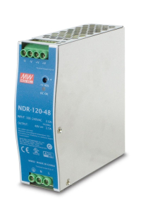 Obrázok pre PLANET PWR-120-48 napájecí zdroj 120 W Modrá, Šedá