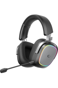 Słuchawki Rampage RETSU Słuchawki bezprzewodowe nauszne BT 2.4G RGB czarne Obrázok pre Słuchawki Rampage RETSU Słuchawki bezprzewodowe nauszne BT 2.4G RGB czarne
