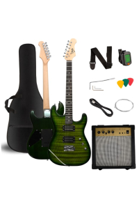 V-TONE EGW 39 GR gitara elektryczna 4/4 stratocast Obrázok pre V-TONE EGW 39 GR gitara elektryczna 4/4 stratocast