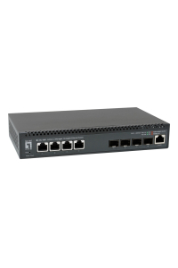 Obrázok pre LevelOne XEL-0891 Řízený L3 10G Ethernet (100/1000/10000) Desktop Šedá