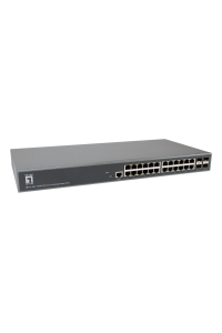 Obrázok pre LevelOne GTL-2885 síťový přepínač Řízený L3 Gigabit Ethernet (10/100/1000) Šedá