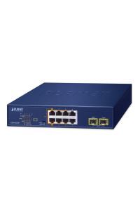 Obrázok pre PLANET 2-Port 10/100/1000T 802.3bt Nespravované Gigabit Ethernet (10/100/1000) Podpora napájení po Ethernetu (PoE) Modrá