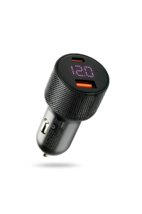 Car charger everActive CC-50Q USB QC3.0 + USB-C PD 75W Obrázok pre Car charger everActive CC-50Q USB QC3.0 + USB-C PD 75W