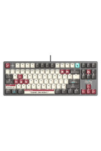 Klawiatura mechaniczna A4tech Bloody S87 Pixels Red USB Obrázok pre Klawiatura mechaniczna A4tech Bloody S87 Pixels Red USB
