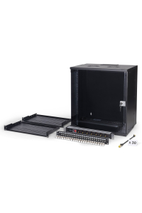 Obrázok pre Digitus DN-49207-SET rack 12U Nástěnný regál Černá