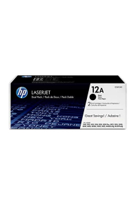 HP 12A Dvojbalení černé originální tonerové kazety LaserJet Obrázok pre HP 12A Dvojbalení černé originální tonerové kazety LaserJet