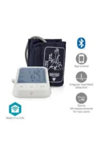 Nedis BTHBP10WT přístroj na měření krevního tlaku Horní rameno Automatický 1 uživatel/ů Obrázok pre Nedis BTHBP10WT přístroj na měření krevního tlaku Horní rameno Automatický 1 uživatel/ů