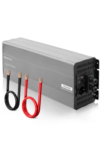 Qoltec Przetwornica napięcia Pure Sine Wave | 24V na 230V | 5000/10000W | USB | Kompatybilna z LiFePO4 GEL AGM Obrázok pre Qoltec Przetwornica napięcia Pure Sine Wave | 24V na 230V | 5000/10000W | USB | Kompatybilna z LiFePO4 GEL AGM
