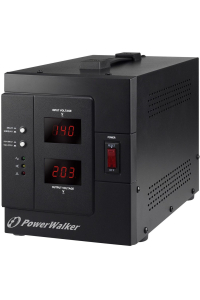 Obrázok pre PowerWalker AVR 3000/SIV regulátor napětí 230 V Černá
